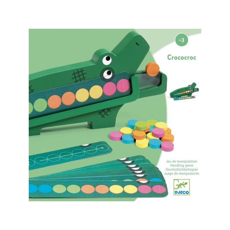 Puidust õppemäng - Crococroc