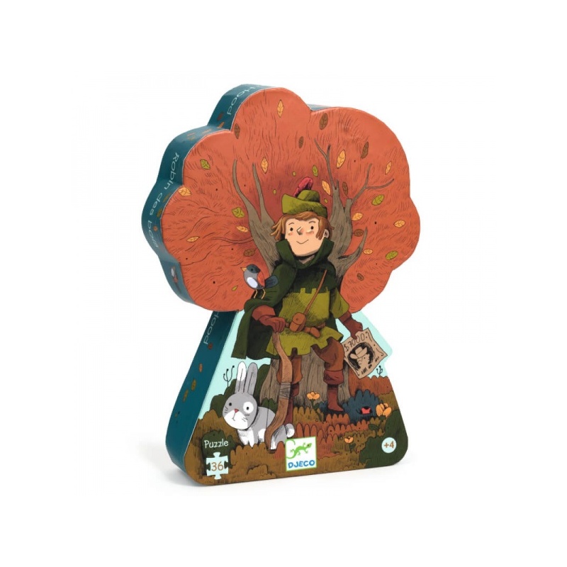 Silhouette puzzles - Robin Hood - 36 pcs