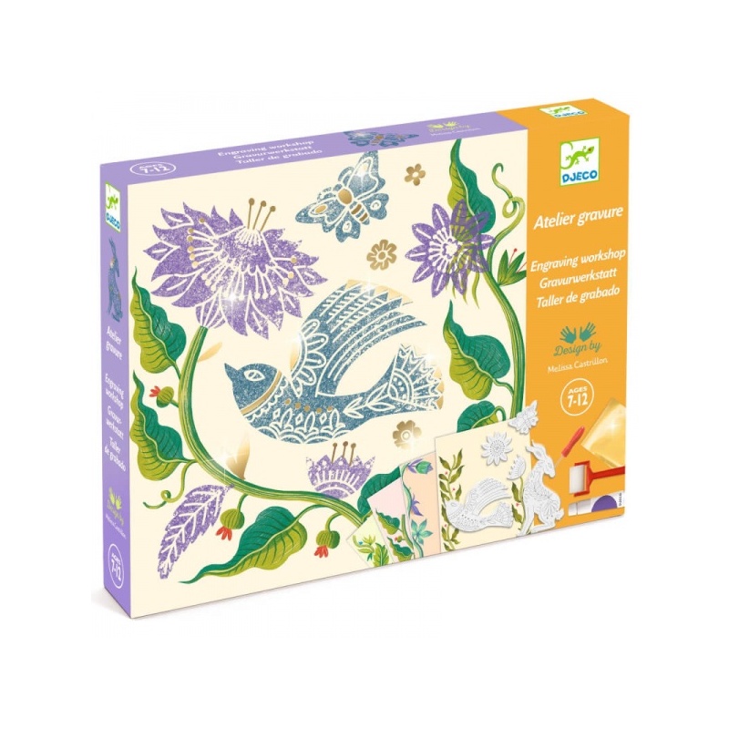 Workshops - Engraving - Passionflower
