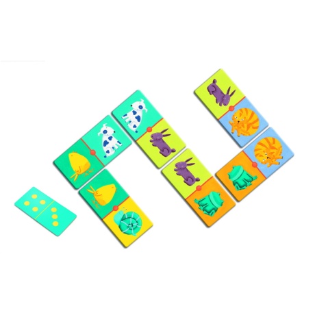 Doomino - värvilised loomad