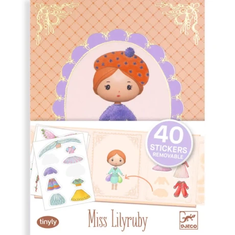 Tinyly - Stickers removable - Miss Lilyruby