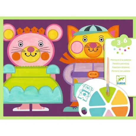 Palette painting - Chubby cheeks