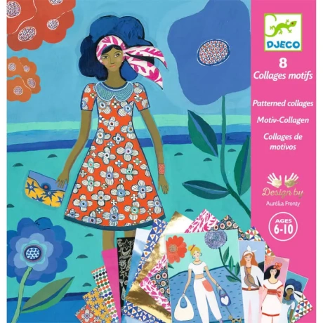 Patterned collages - Wax Trend