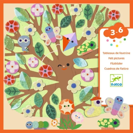 Collage - Felt - Through the seasons