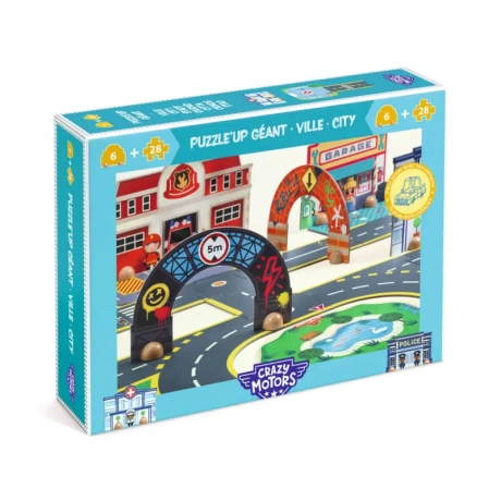 Crazy motors - Puzzl'Up - Giant City - 33 pcs
