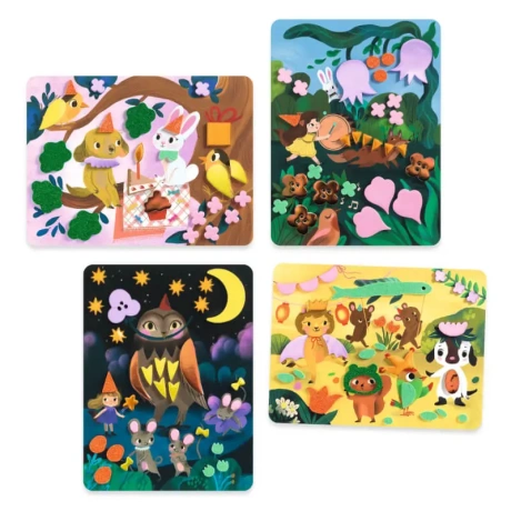 Foam collages – Sparkling Parties