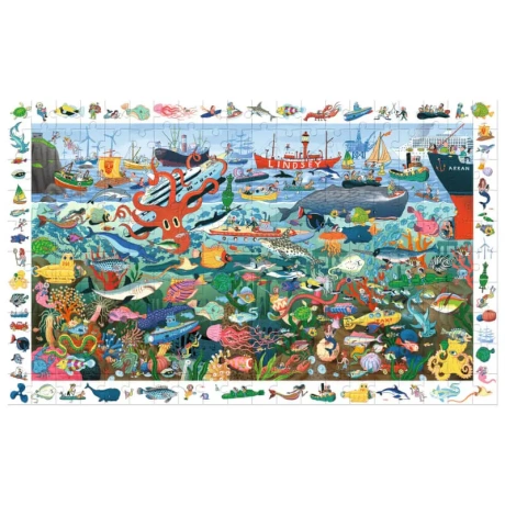 Observation puzzles - Secrets of the Sea - 200 pcs