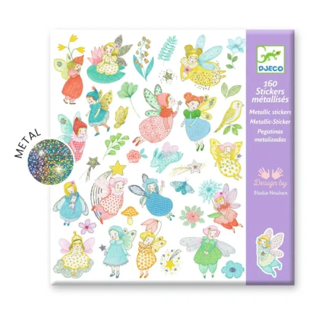 160 stickers - Sparkly fairies