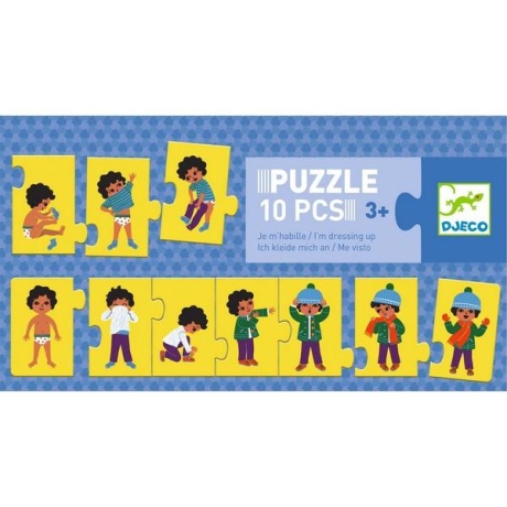 Puzzle Trio - I'm dressing up (10 pcs)