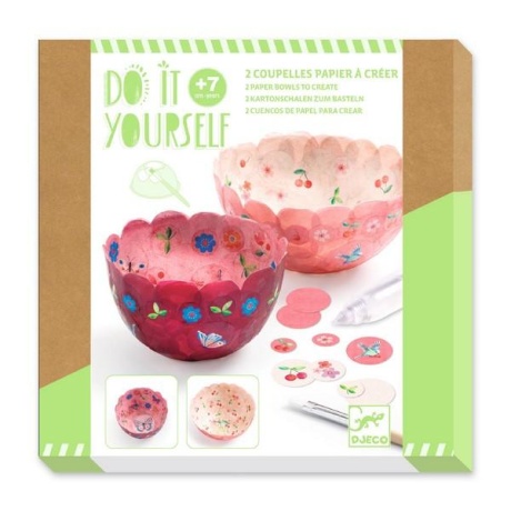 DIY - Create - Paper bowls - In the air