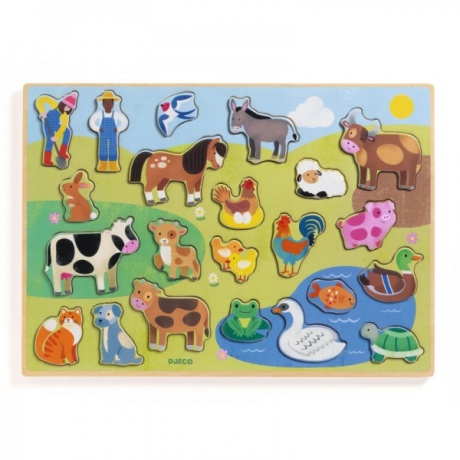 Wooden puzzle - Puzzlo Campo