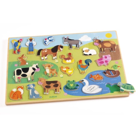 Puzzlo Campo - puidust pusle