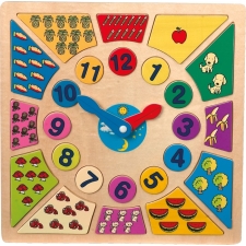 Multi-Coloured Learning Clock