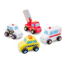 Mini Vehicles - 4 pcs
