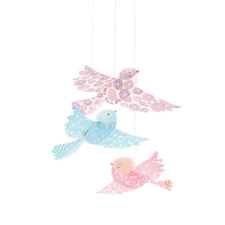 Lightweights to hang - Glitter birds