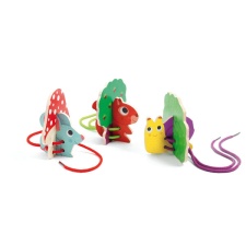 Educational wooden game - Lace-up duo