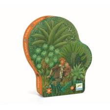 Silhouette puzzle - In the Jungle - 54 pcs