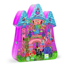 Silhouette puzzle - The fairy castle - 54 pcs