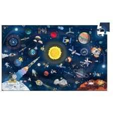 Observation puzzle - The space + booklet - 200 pcs