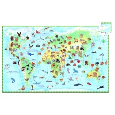 Observation puzzle - World's animals - 100 pcs