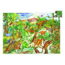 Observation puzzle - Dinosaurs - 100 pcs + booklet