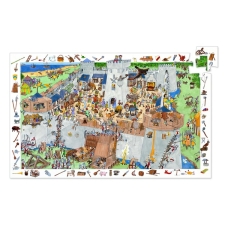 Observation puzzle - Fortified castle - 100 pcs