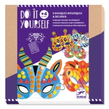Do it yourself - Mosaics Masks - Jungle animals