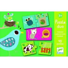 Duo-Trio puzzle - Habitat