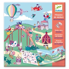 Reusable stickers - The funfair