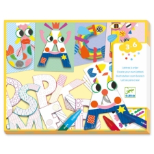 Create with shapes - A world to create, letters
