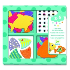 Create with stickers - I love fishes
