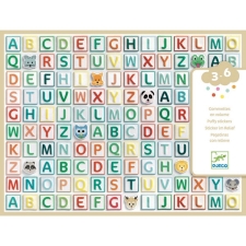 Puffy stickers - Alphabet stickers