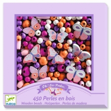 Beads and Jewellery - Wooden beads - Butterflies