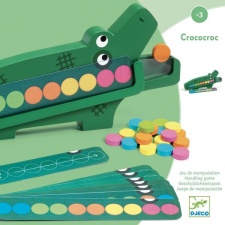 Educational wooden game - Crococroc