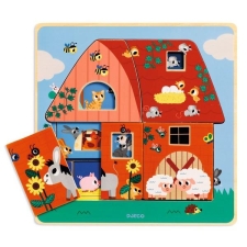 Wooden puzzle - 3 layers - Chez Moo