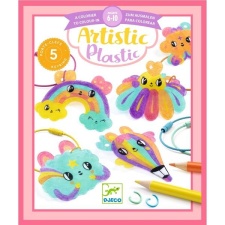 Kawaii võtmehoidja - kunstipärane plastik