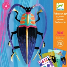 Paper creations - 3D pictures - Paper bugs