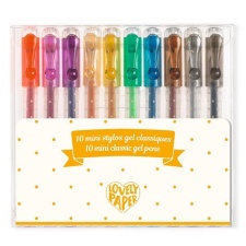 10 mini gel pens - Classic