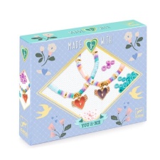 You & Me bracelets - Heart Heishi