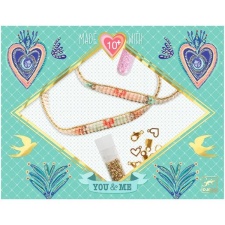 You & Me bracelets - Miyuki and Hearts