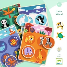 Educational wooden games - Loto Wood