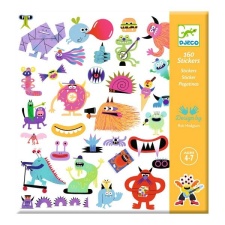 160 stickers - Monsters