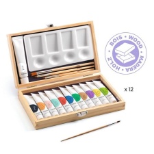 Colours - 12 Gouaches - Artist's box