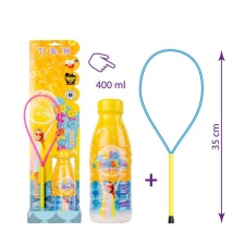 Soap bubble ring + 400 ml SET