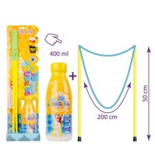 Giant bubble wand (50 cm) + 400 ml - SET